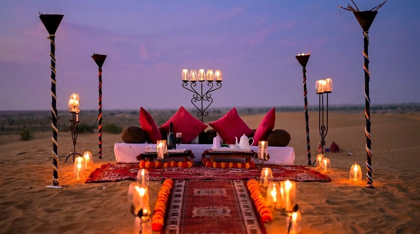 Private Desert Dinner