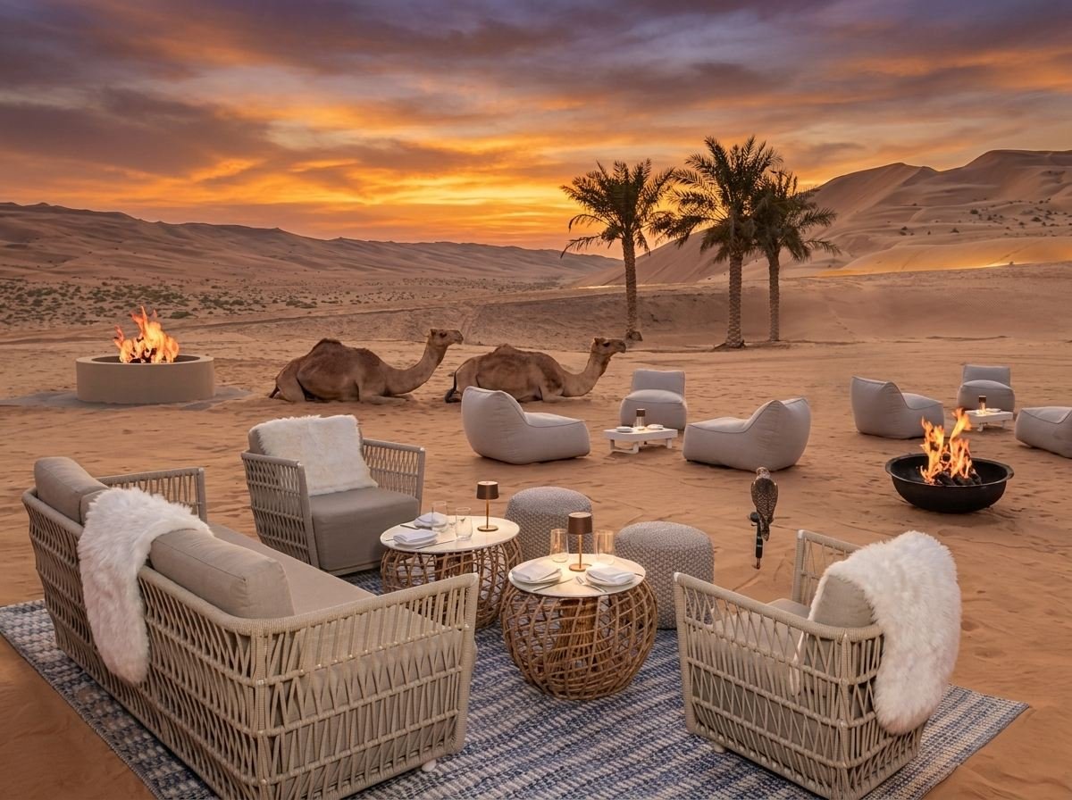 Luxury Dune Dining Dubai