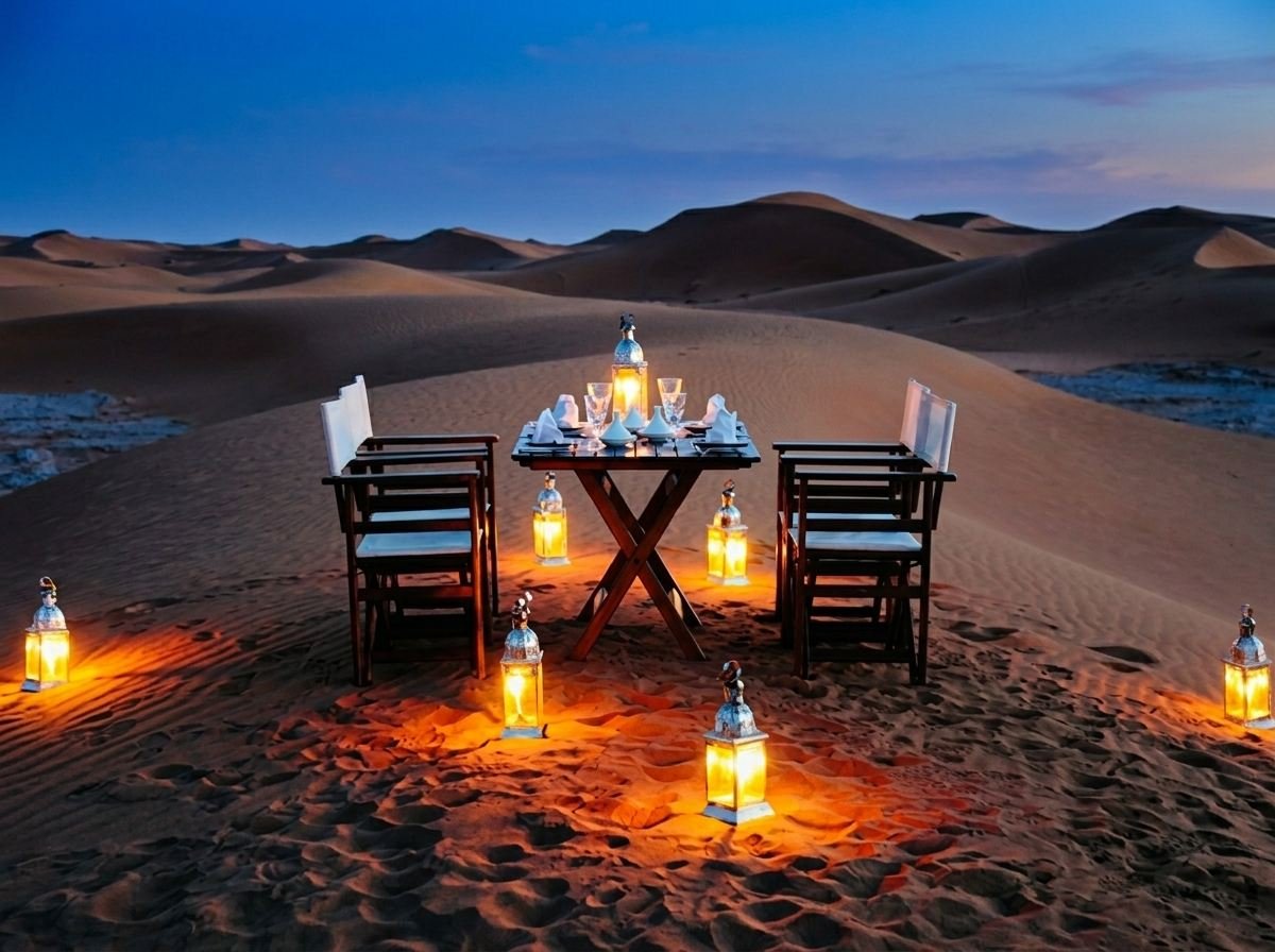 Romantic Desert Dinner Dubai